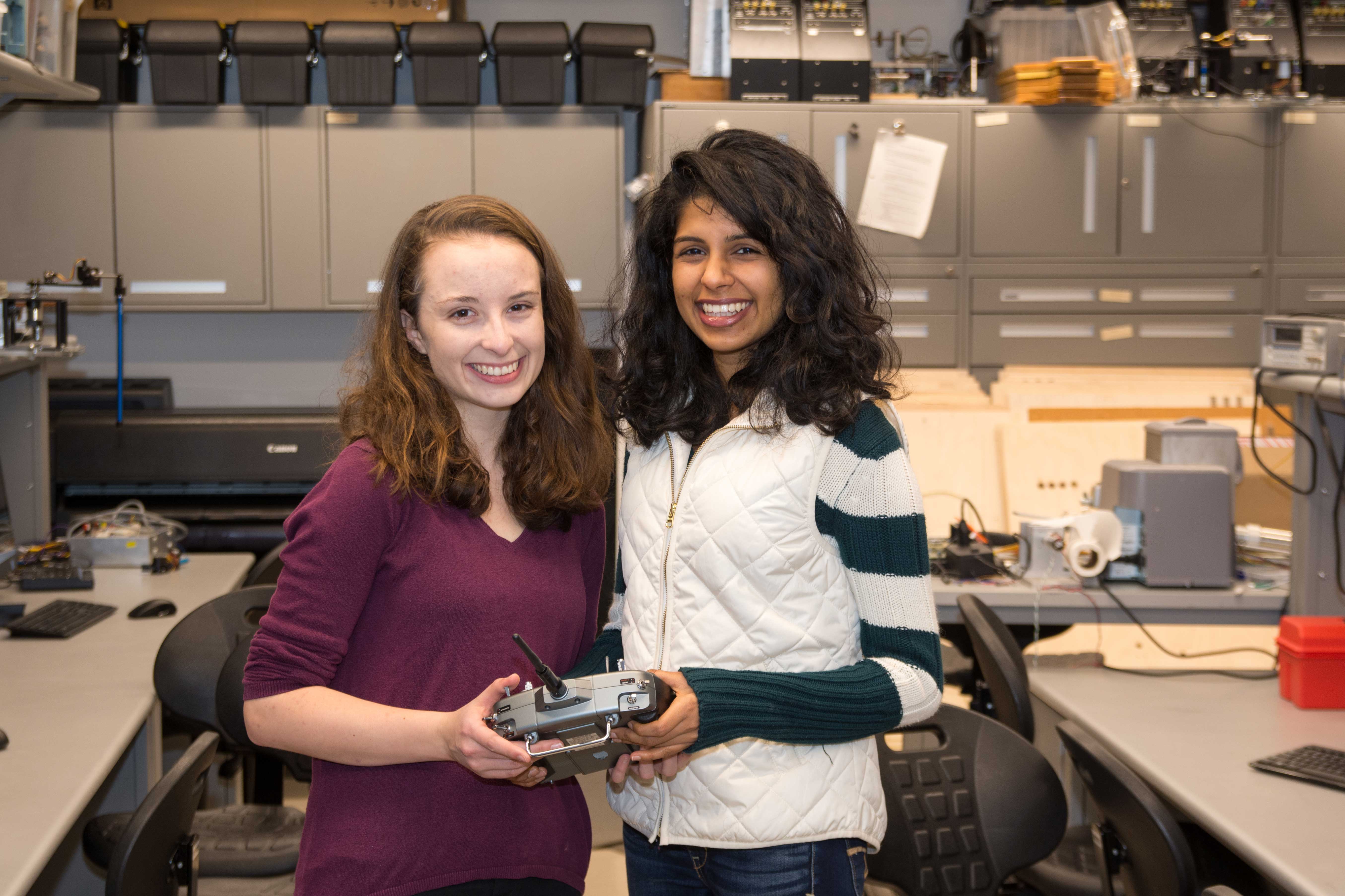 Soumya Sudhakar and Grace Lynch Soumya Sudhakar and Grace Lynch
