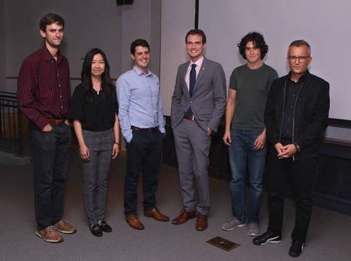 Matthew Heinrich, Estella Yu, Alex Novoselov, Adam Fisher, Sam Otto, Alex Glaser