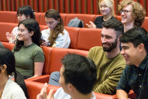 Students at Research Day 2022