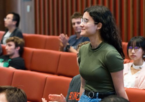 Students at Research Day 2022