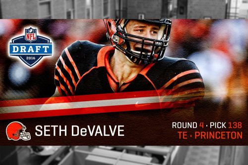 MAE student Seth DeValve drafted by the Cleveland Browns